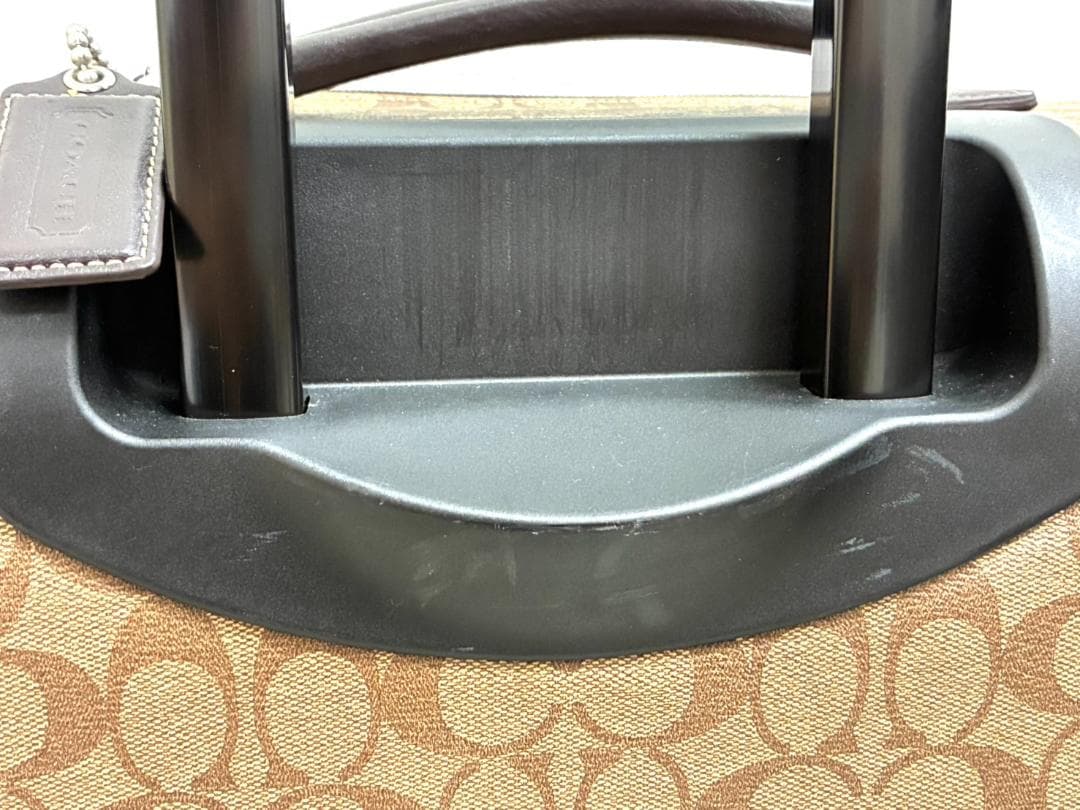 25W10-157 コーチ キャリーケース スーツケース PVC シグネーチャー