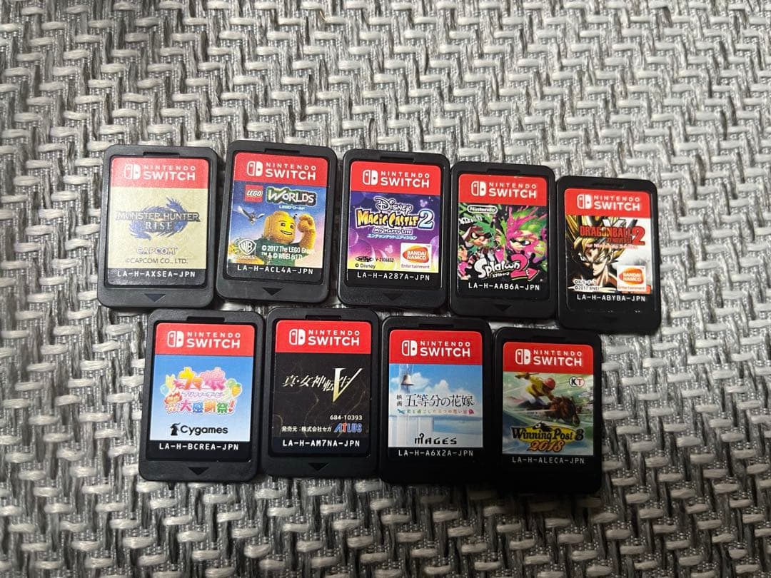 Nintendo Switch まとめ　ソフト　9本セット　バラ売り❌