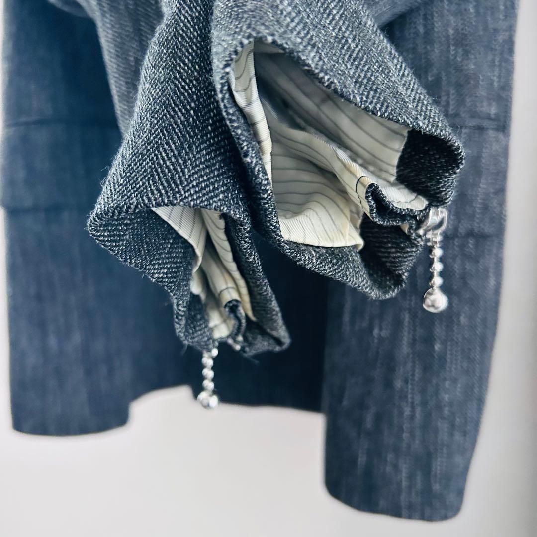 【美品】ジョンローレンスサリバン ジップ ダブル セットアップ スーツ