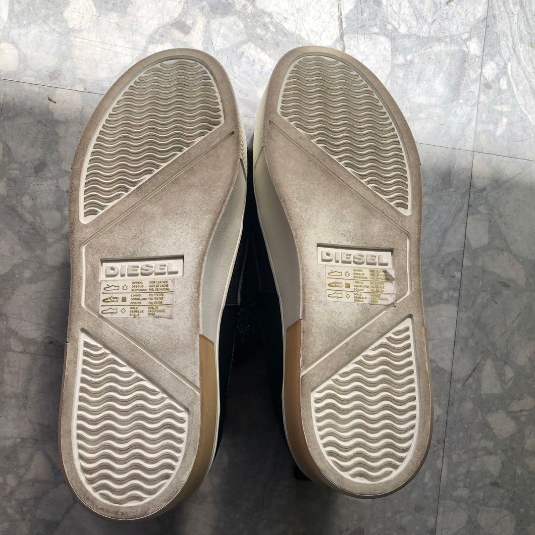 DIESEL ディーゼル ONLY THE BRAVE ブラック スニーカー