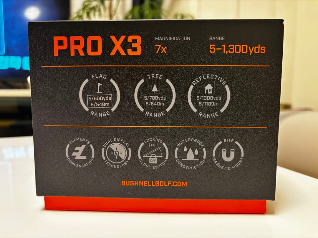 Bushnell ゴルフ用距離計 PRO X3