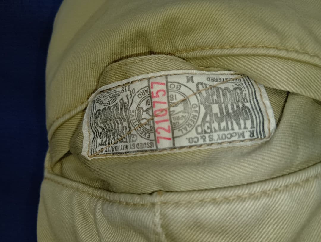 リアルマッコイズ チノパン 5ボタン