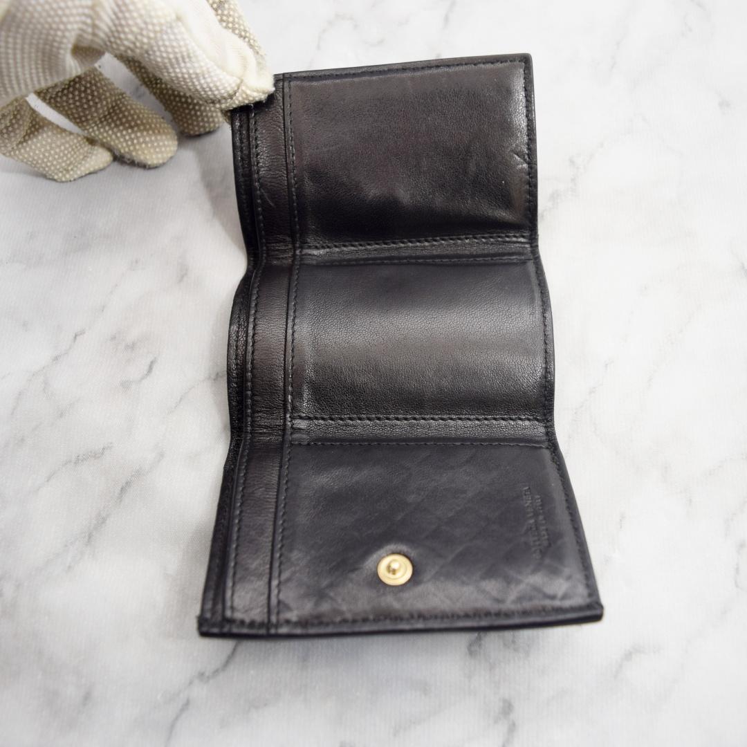 BOTTEGA VENETA ボッテガヴェネタ イントレチャートコンパクト財布