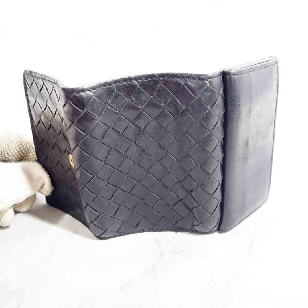 BOTTEGA VENETA ボッテガヴェネタ イントレチャートコンパクト財布