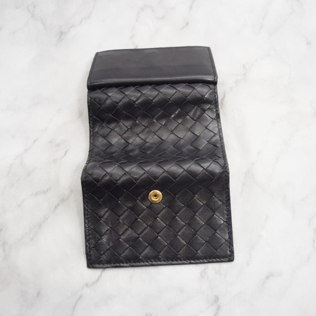 BOTTEGA VENETA ボッテガヴェネタ イントレチャートコンパクト財布