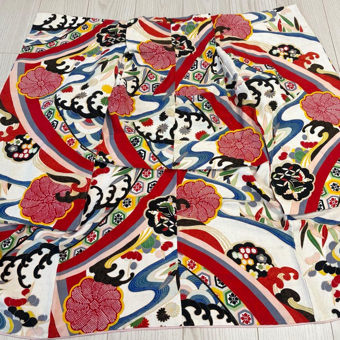 七五三 アンティーク着物　子供着物　可愛い