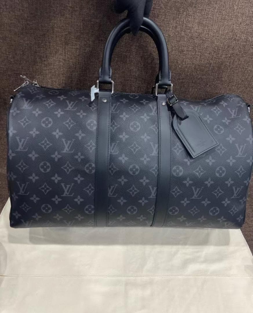 極美品 Keepall ボストンバッグ ブラック 45