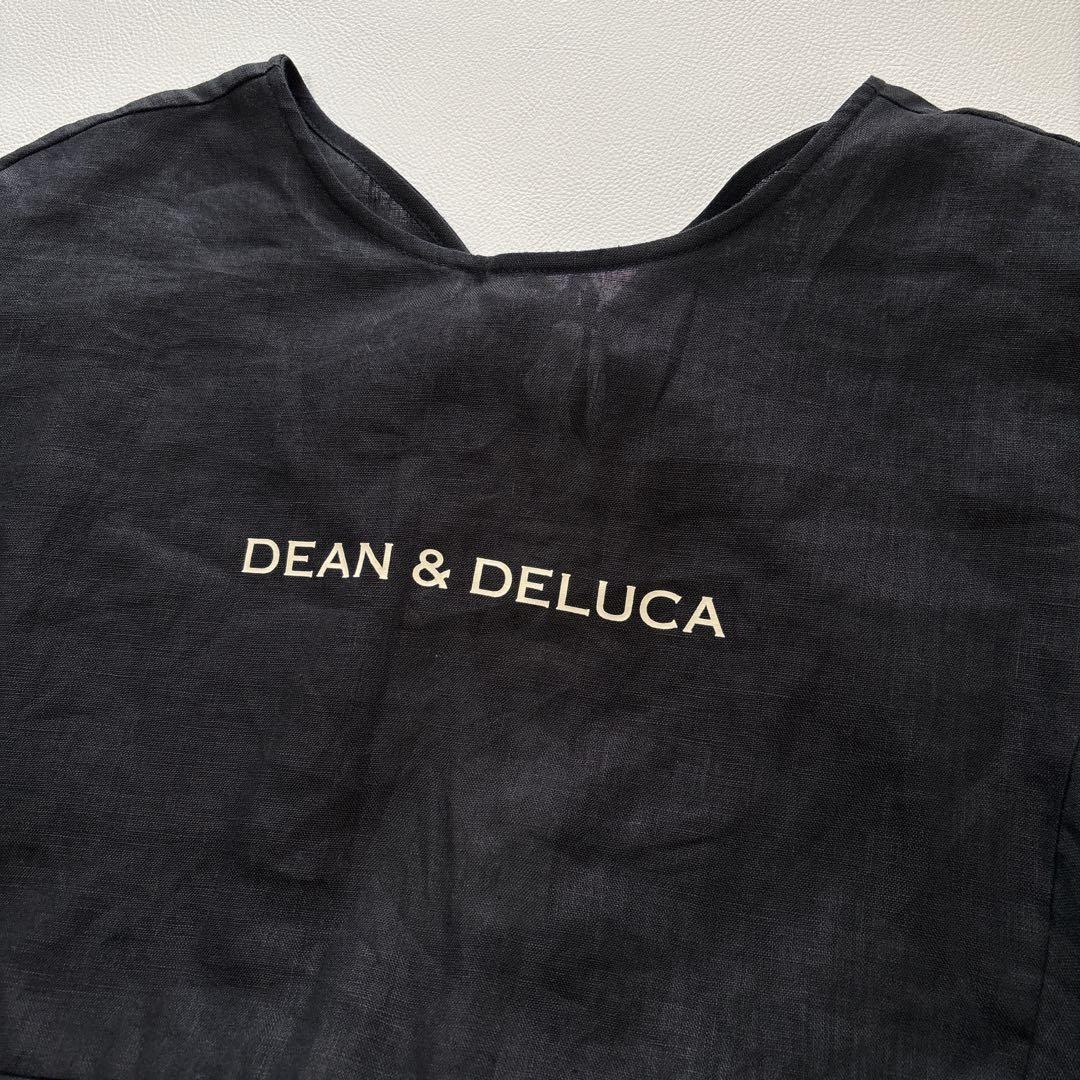 【試着のみ】DEAN＆DELUCA×BEAMS COUTURE　割烹着ドレス　黒