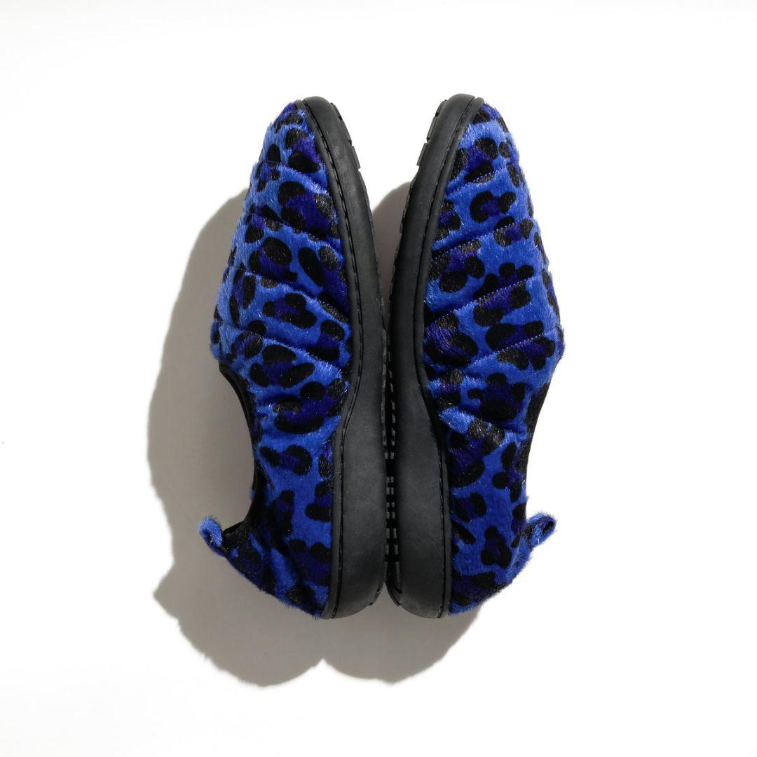 AFB × SUBU LEOPARD STAR MULE ブルー サイズ2
