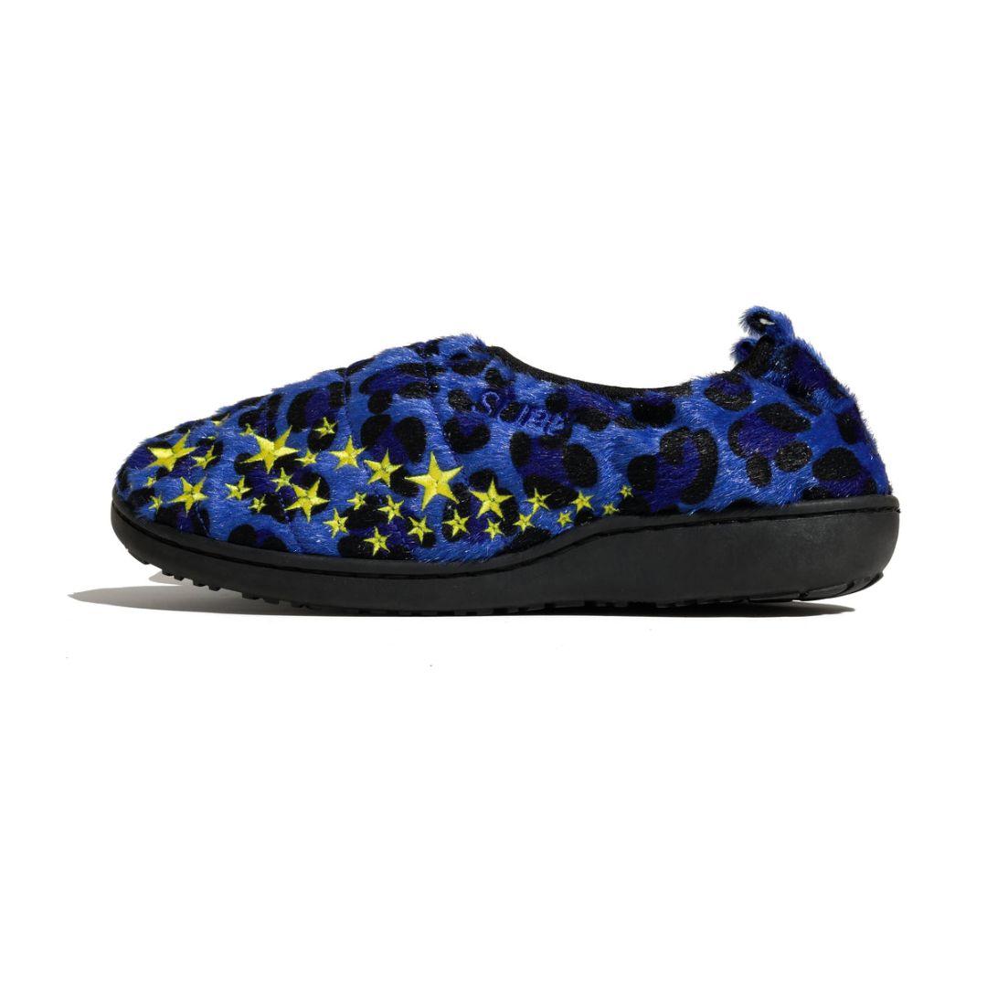 AFB × SUBU LEOPARD STAR MULE ブルー サイズ2