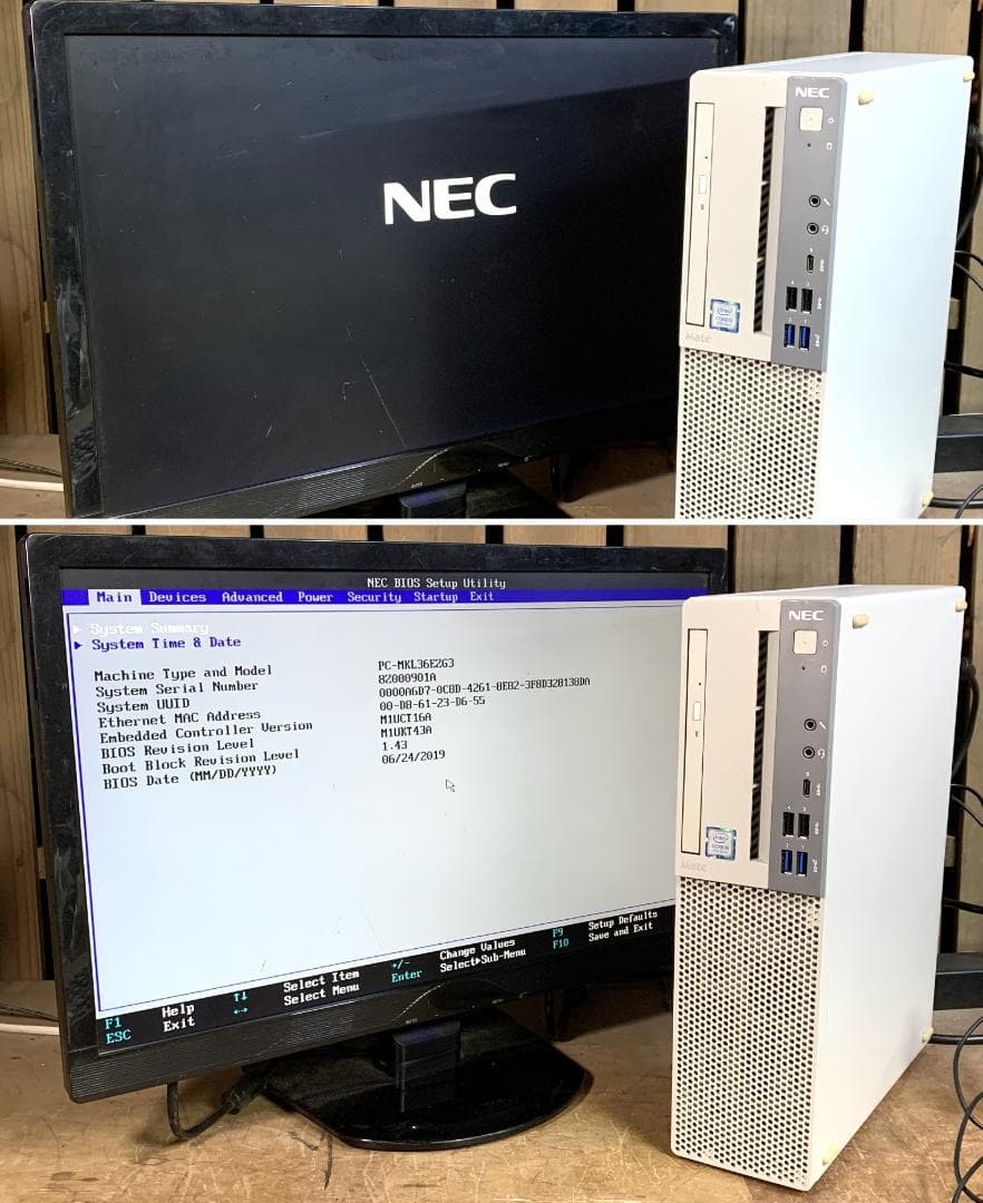 NEC M.2＋2.0TB＋1.0TB Win11 Pro i5 20GBメモリ