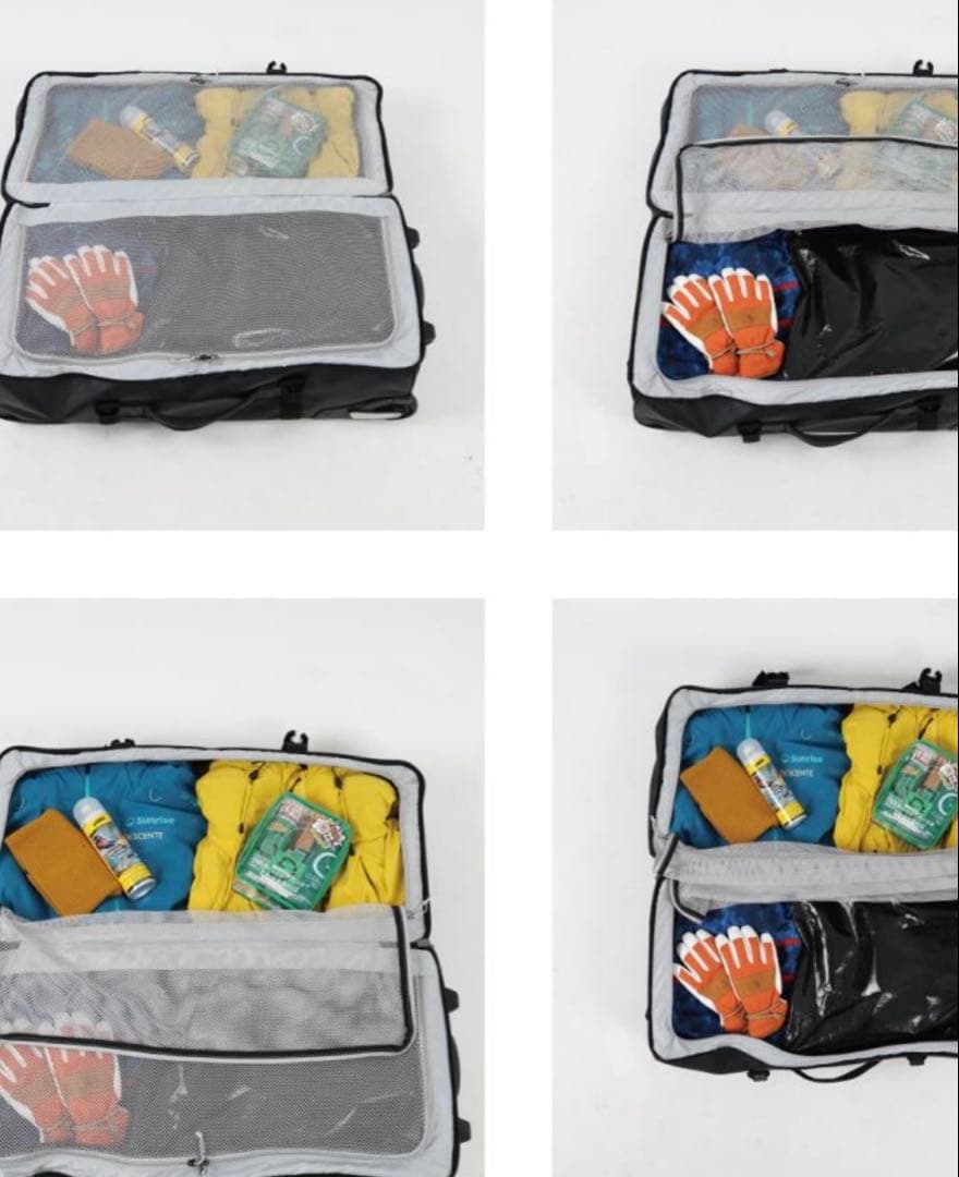 SALOMON ブラック キャリーバッグ 大型