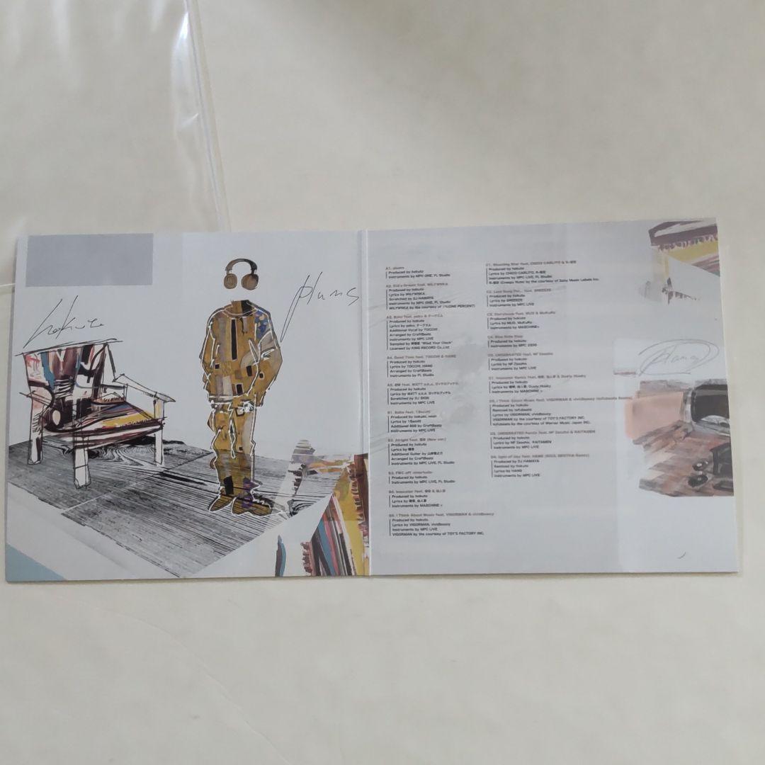 新品 hokuto / plums 2LP アナログレコード BASI 唾奇