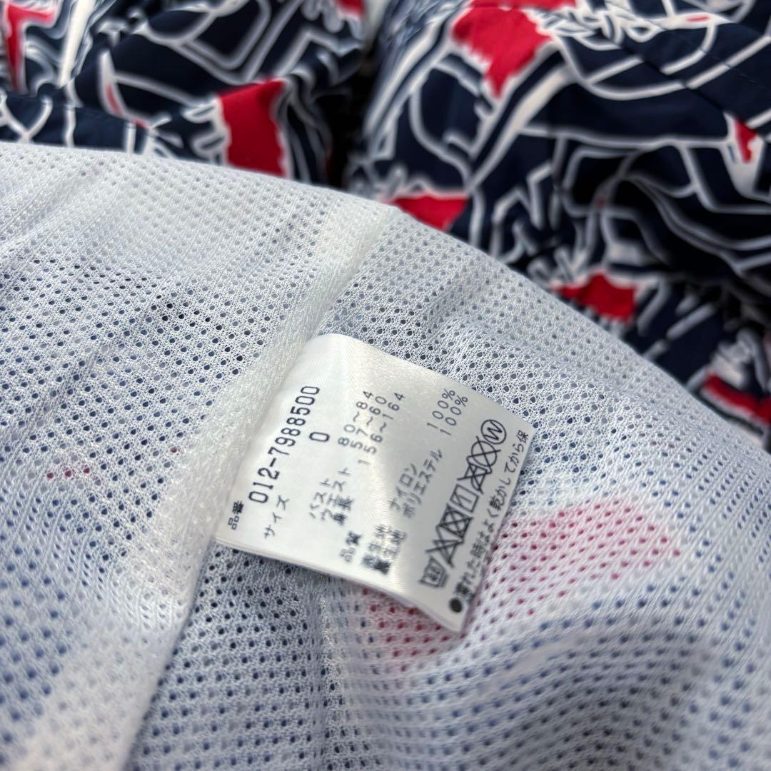 希少 ニューバランスゴルフ セットアップ レインウェア 総柄 ブルゾン