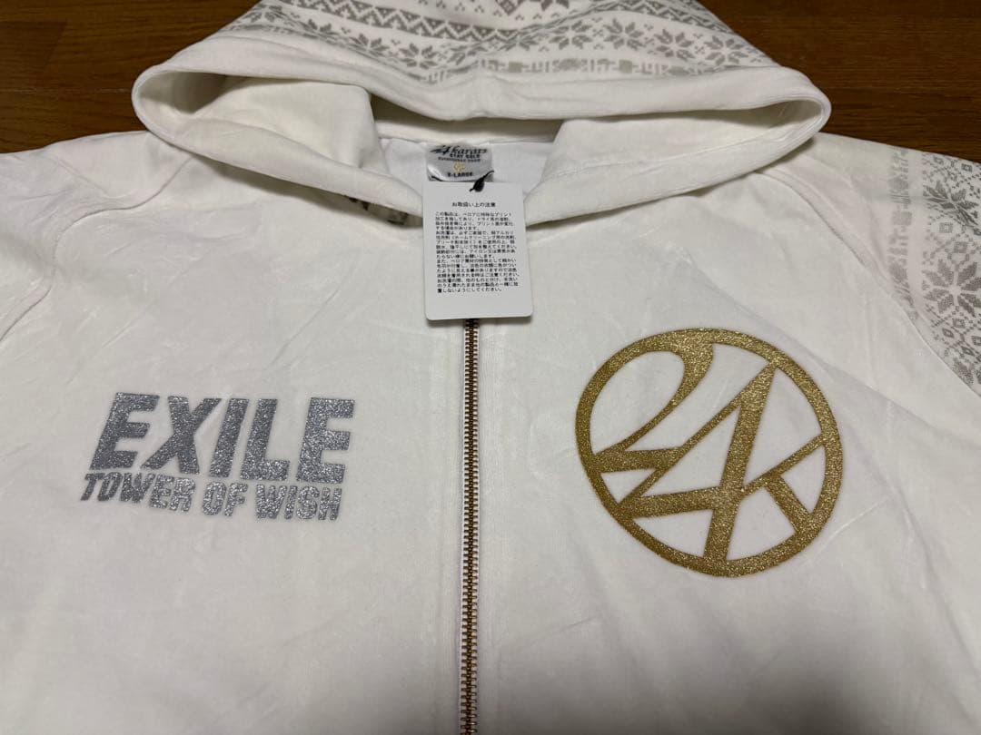 【試着のみ】24karats EXILE セットアップ ベロアジャージ 2006