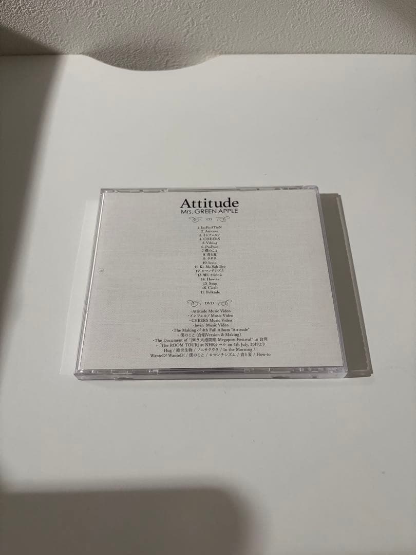 Mrs. GREEN APPLE Attitude（初回限定盤）