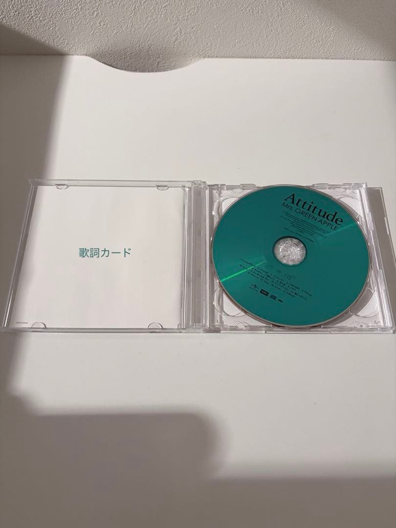 Mrs. GREEN APPLE Attitude（初回限定盤）