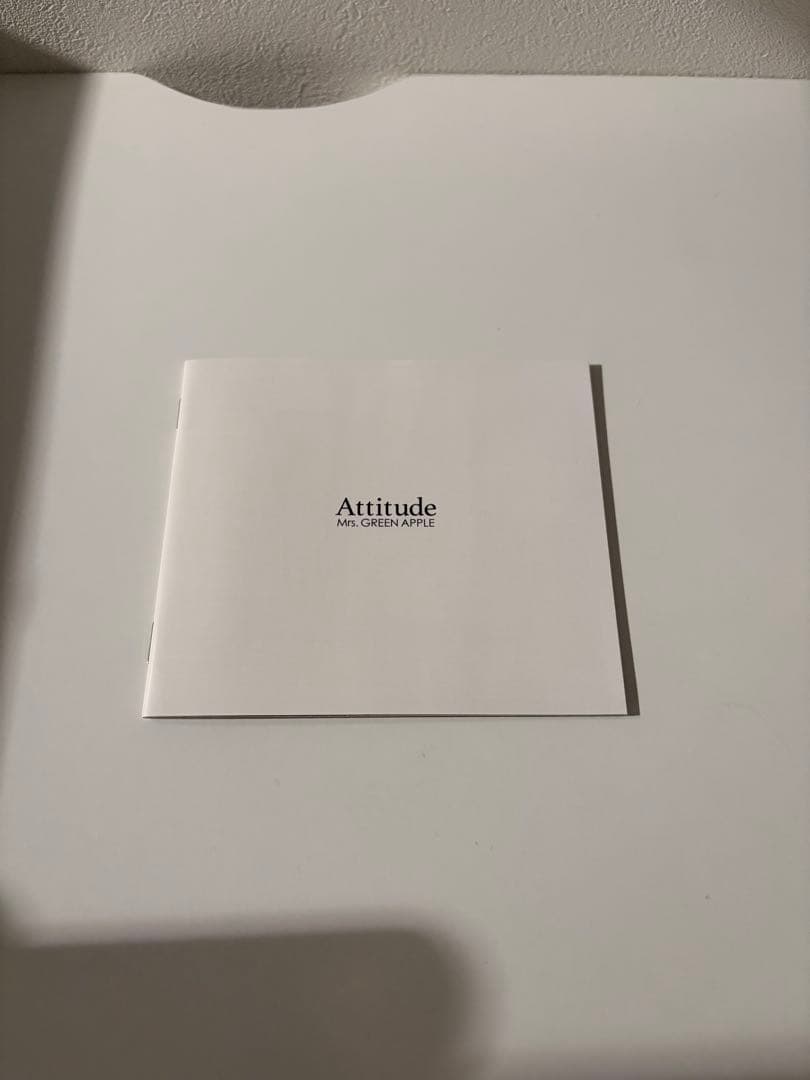 Mrs. GREEN APPLE Attitude（初回限定盤）