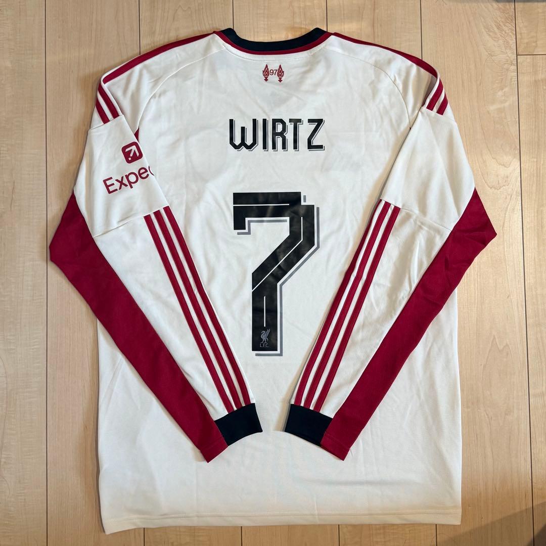 リヴァプール リバプール 25/26 アウェイ 長袖ユニフォーム XLヴィルツ