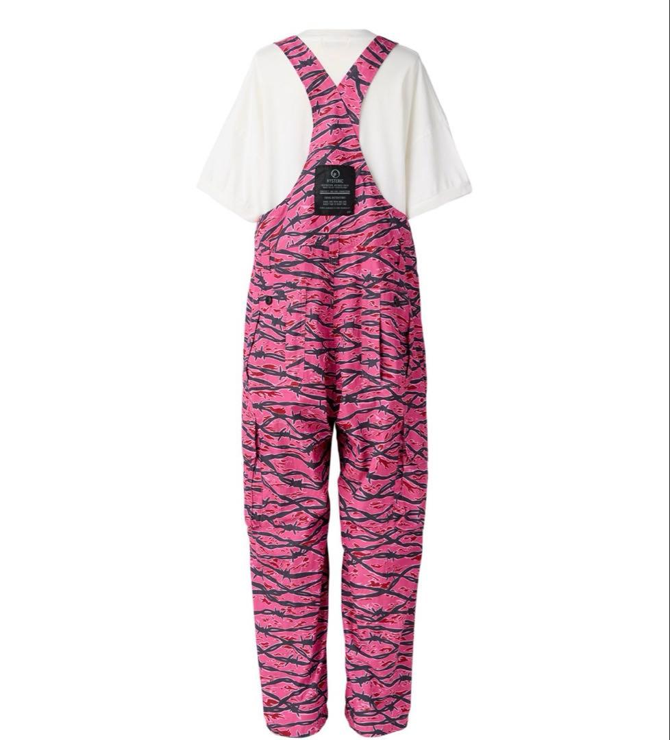 HYSTERIC GLAMOUR ピンク迷彩サロペット