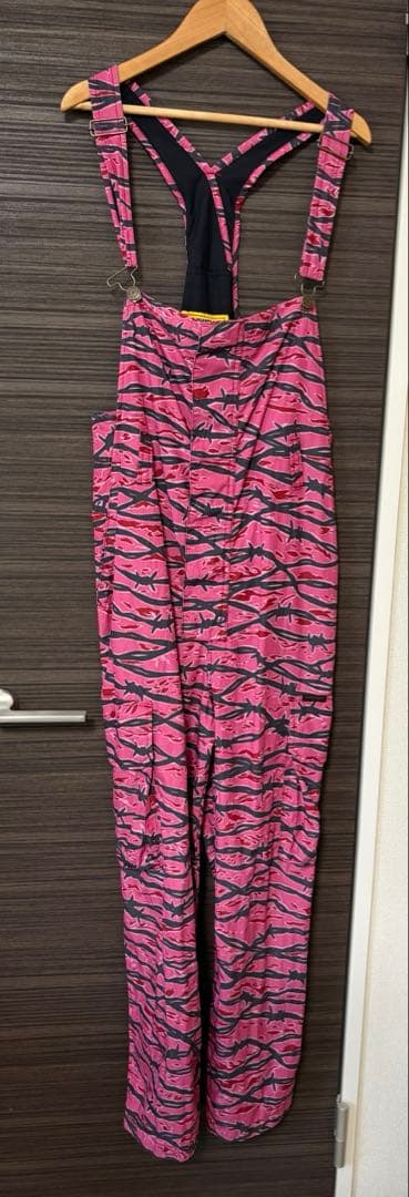 HYSTERIC GLAMOUR ピンク迷彩サロペット