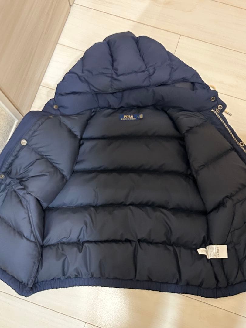 Polo Ralph Lauren フード付きダウンベスト ネイビー