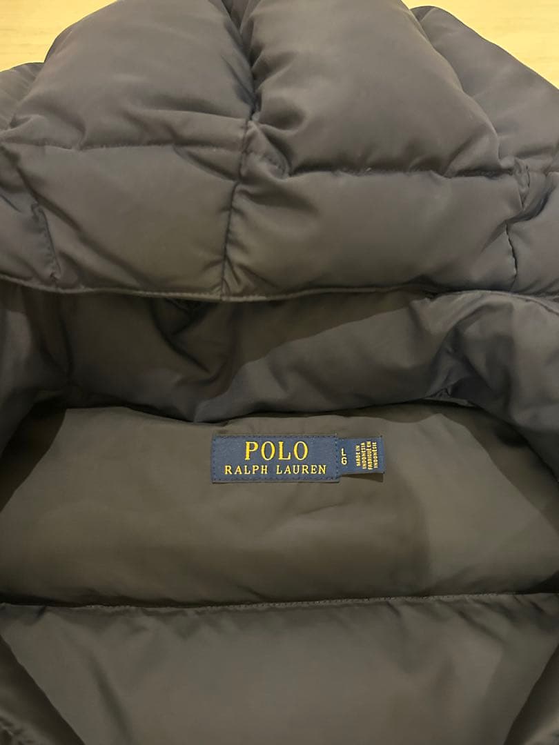 Polo Ralph Lauren フード付きダウンベスト ネイビー