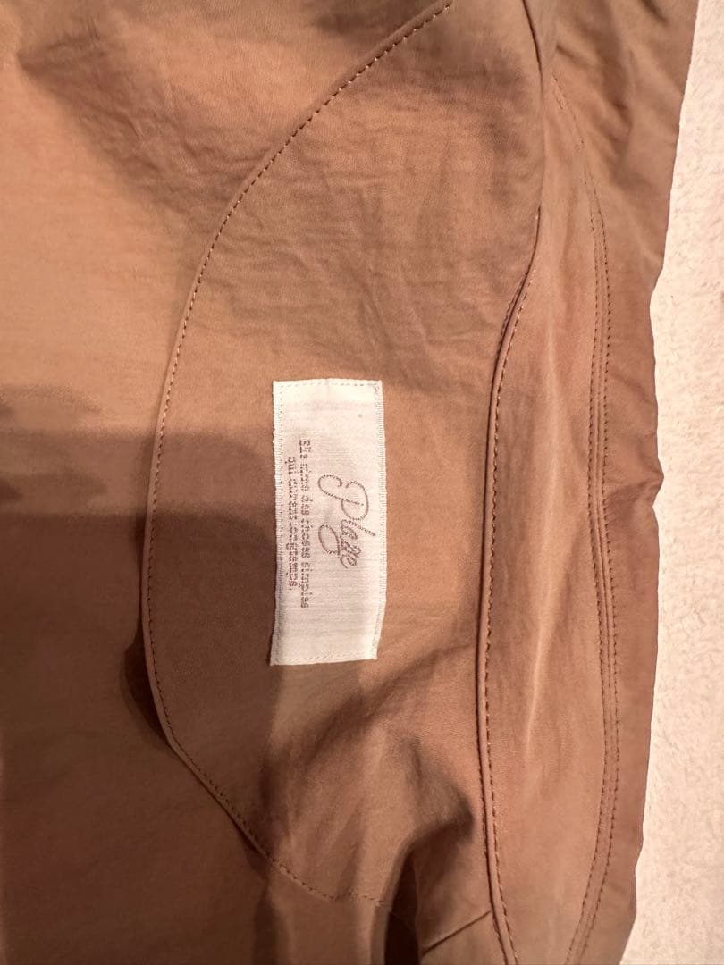 plage テントコート キャメル 36