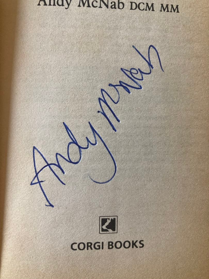 BRAVO TWO ZERO by ANDY McNAB（直筆サイン有）　SAS