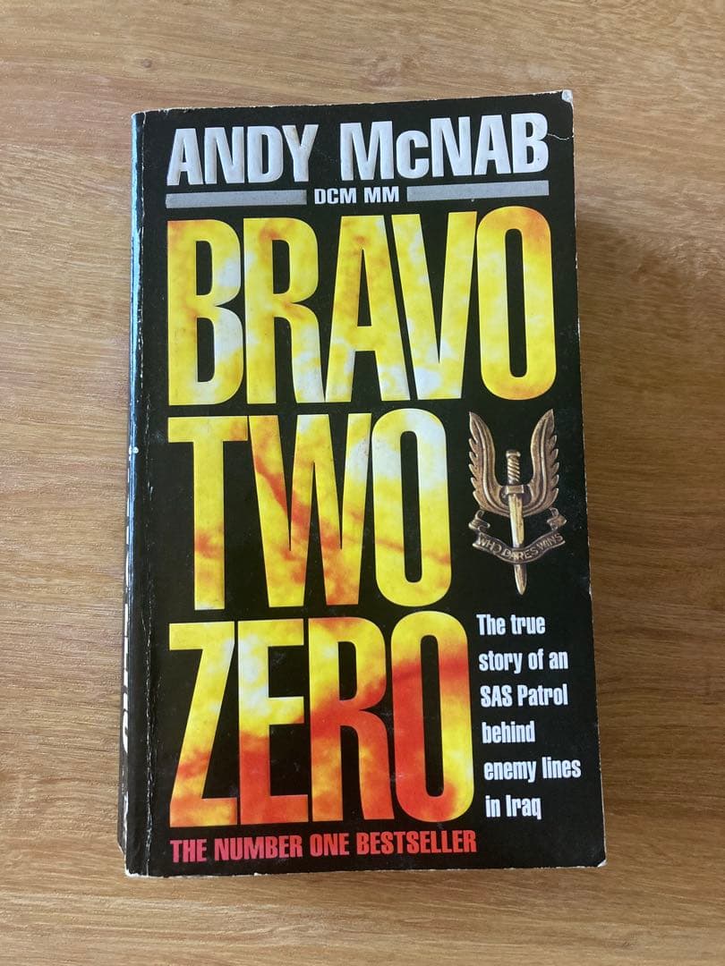 BRAVO TWO ZERO by ANDY McNAB（直筆サイン有）　SAS