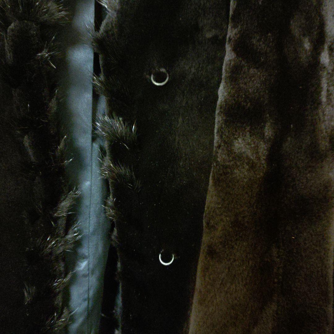 サガミンクロイヤル　ダークブラウン ファーコート 毛皮