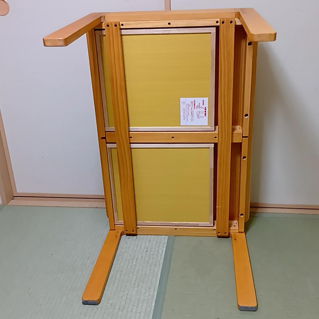 オリーブ　キッズラージデスク　ナチュラル　木製デスク 引き出し付き　ニトリ