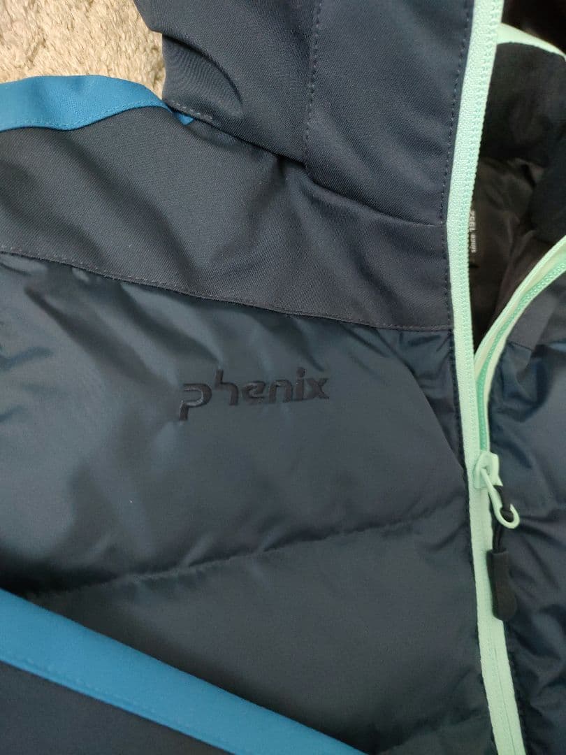 フェニックス スキーウェア 130（115〜135cm調整可）ネイビー ミント