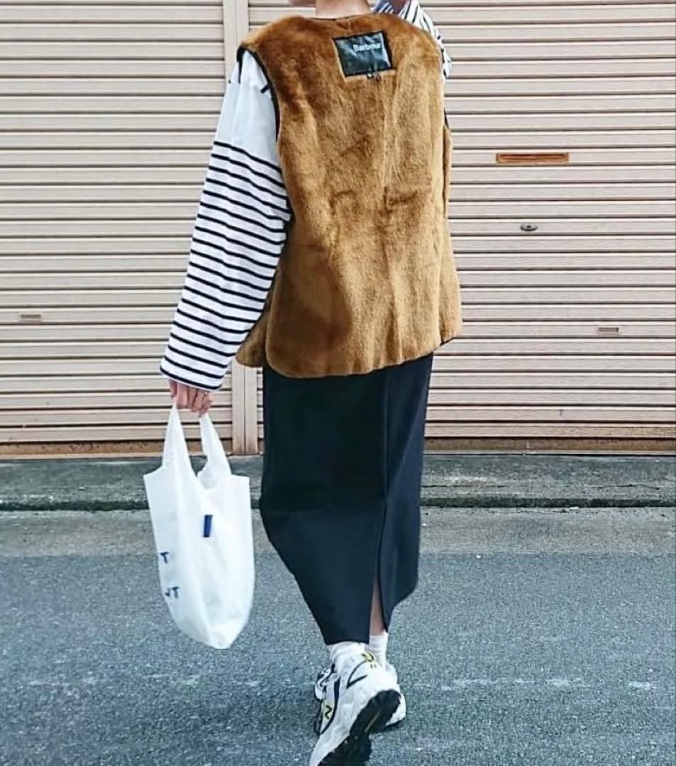 Barbour バブアー 新品 リバーシブルファーベスト インナー サイズ36