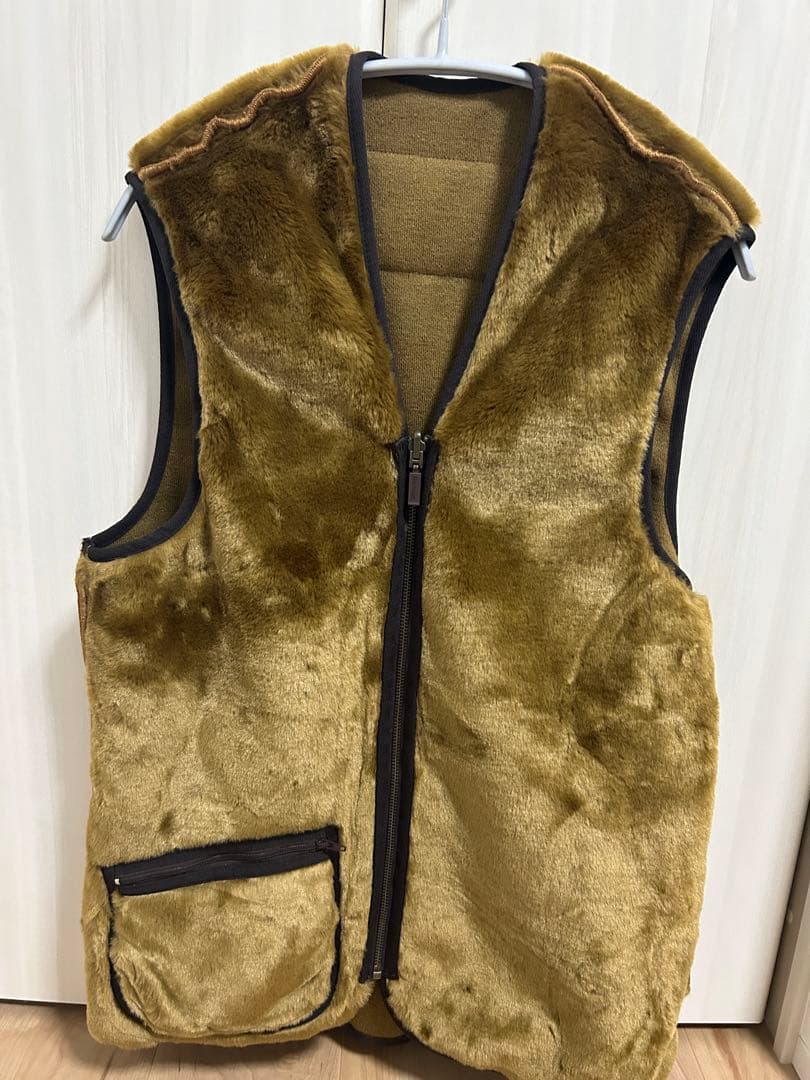 Barbour バブアー 新品 リバーシブルファーベスト インナー サイズ36