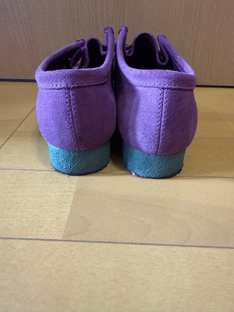 Clarks WALLABEE クラークス ワラビー　purple 紫