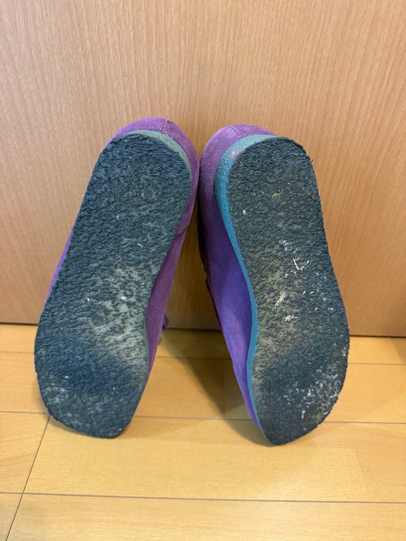 Clarks WALLABEE クラークス ワラビー　purple 紫