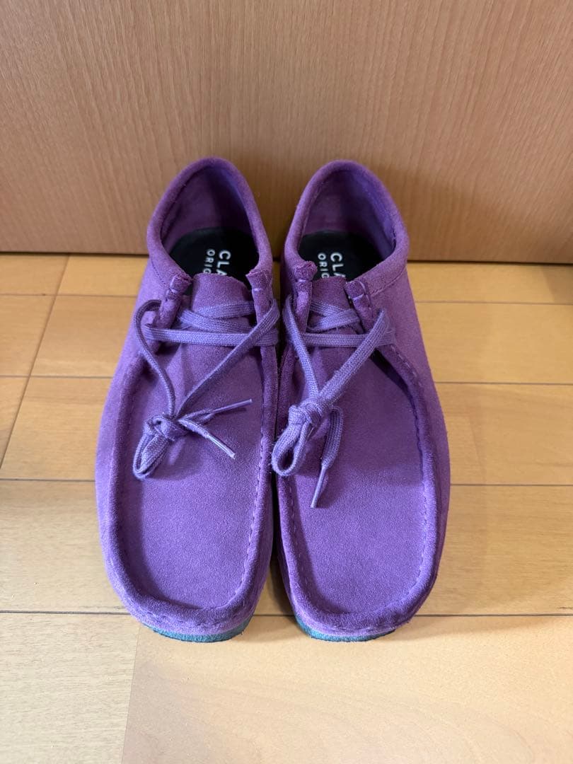 Clarks WALLABEE クラークス ワラビー　purple 紫