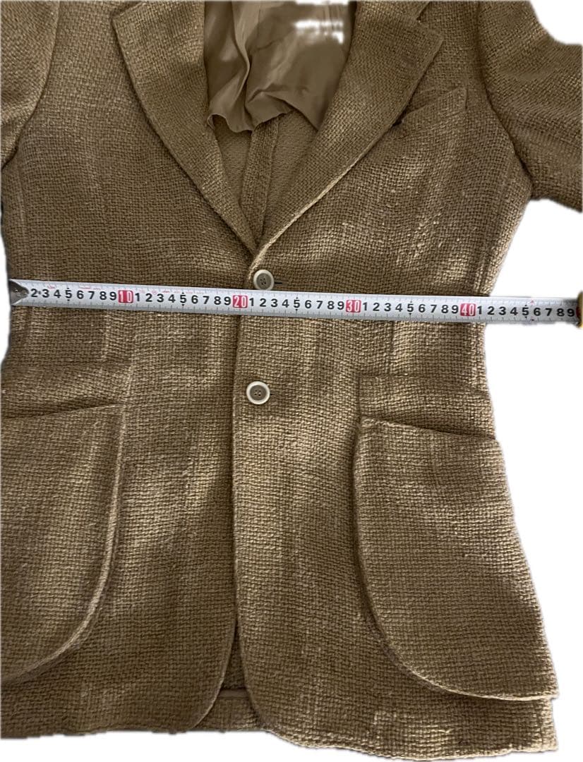 イヴ・サンローラン・リヴゴーシュ　トムフォード期　シルク混 ジャケット 50R