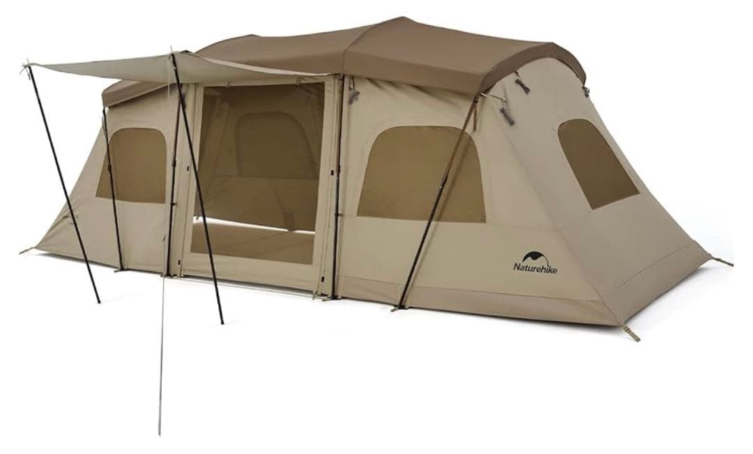 Naturehike トンネルテント UPF50+ ワンタッチテント ツールーム