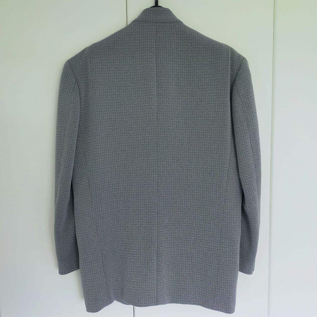 【お値下】vintage　ビンテージ　3ピースマオカラースーツ　Lサイズ　グレー