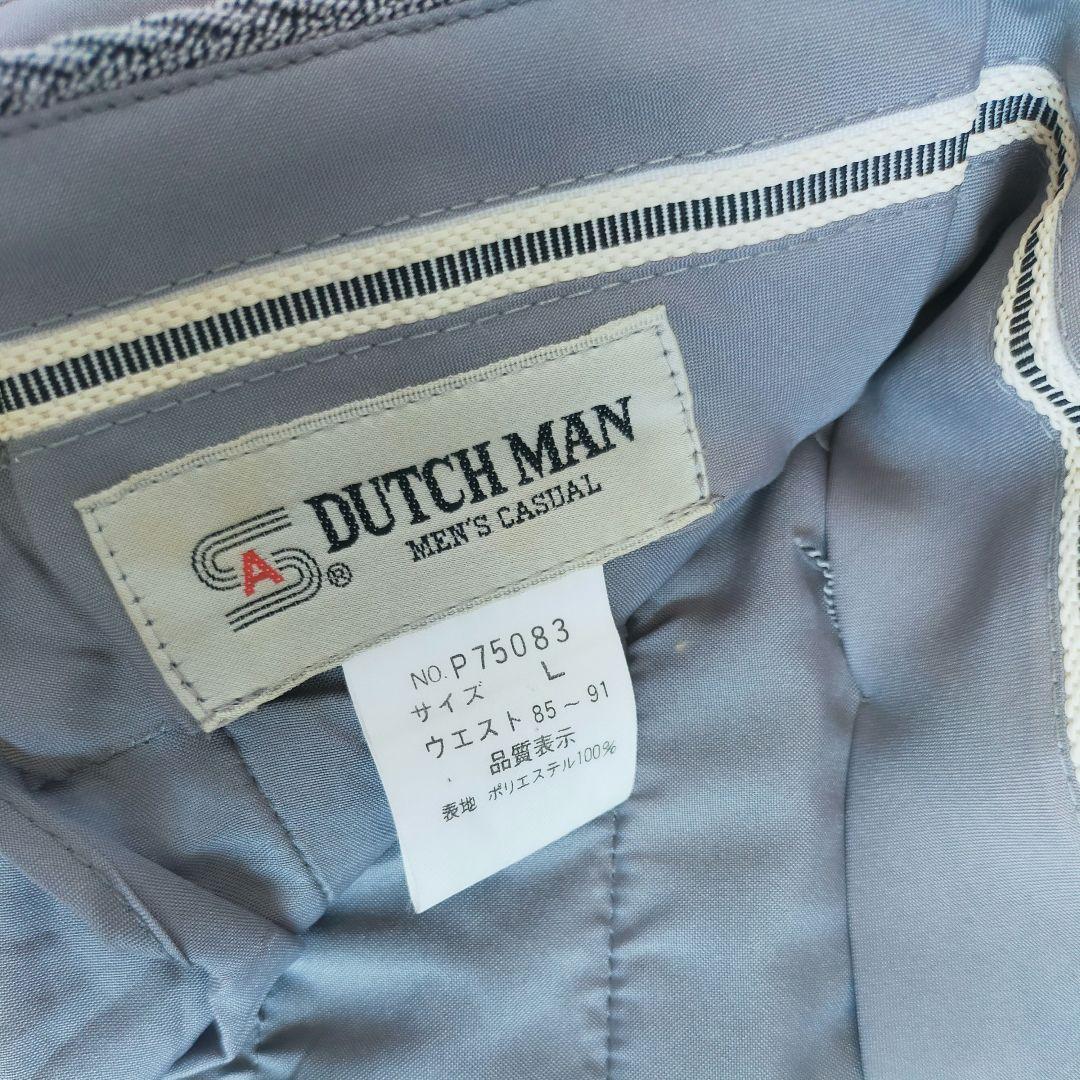 【お値下】vintage　ビンテージ　3ピースマオカラースーツ　Lサイズ　グレー