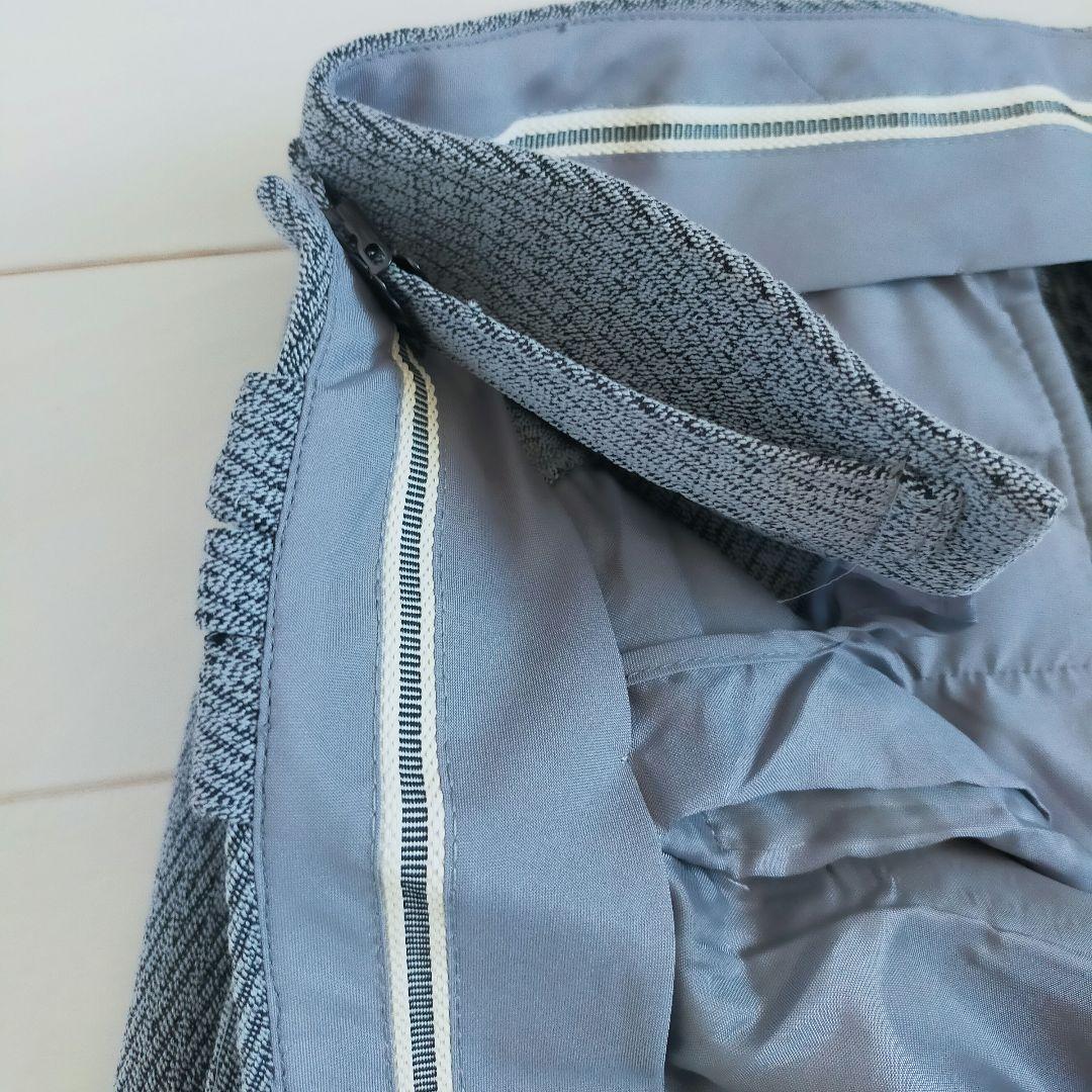 【お値下】vintage　ビンテージ　3ピースマオカラースーツ　Lサイズ　グレー