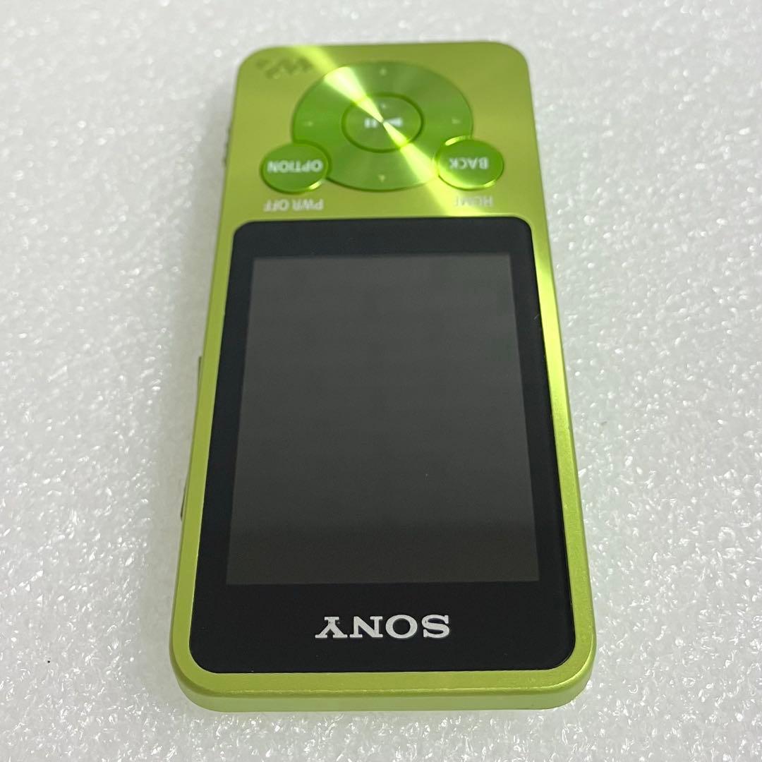 【美品　バッテリー良好】　SONY ウォークマン　NW-S15 16GB ライム