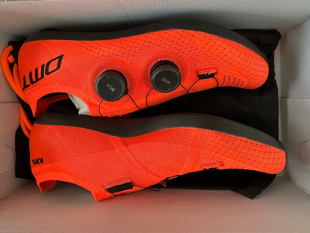 DMT KR0 オレンジ サイクリングシューズ 41