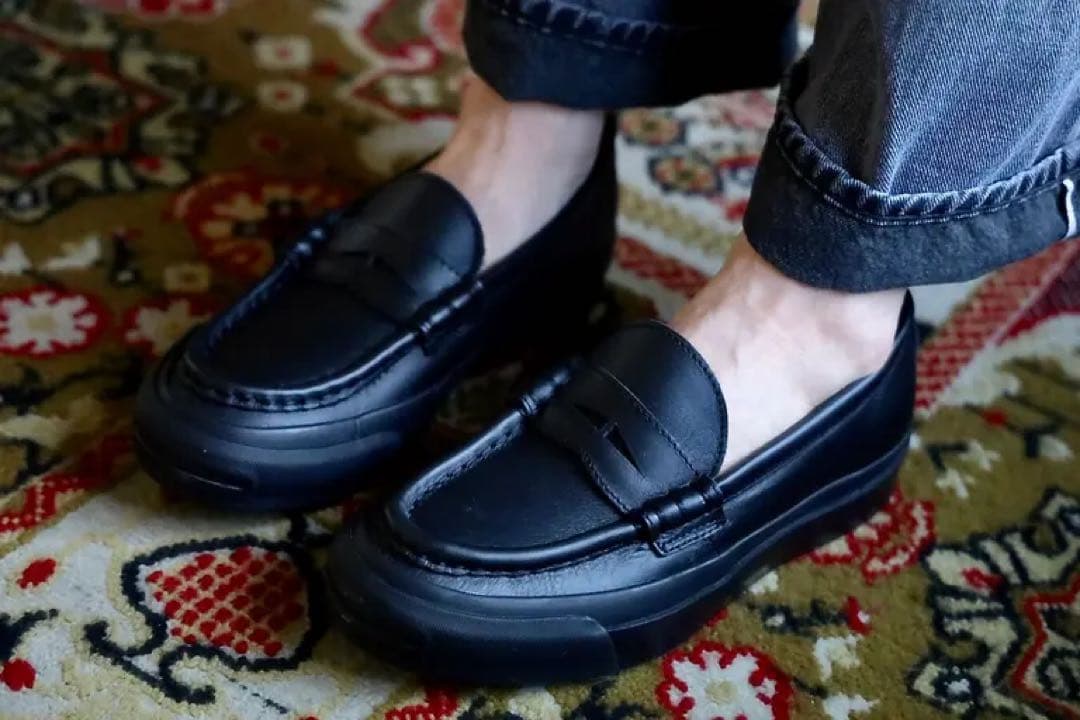 靴 JACK PURCELL 1935 BLACK LOAFER 27.5
