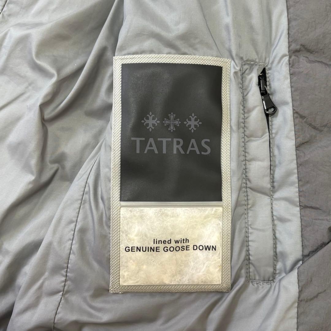 【美品】TATRAS タトラス ダウン ベスト M オルシエラ グレー 3way