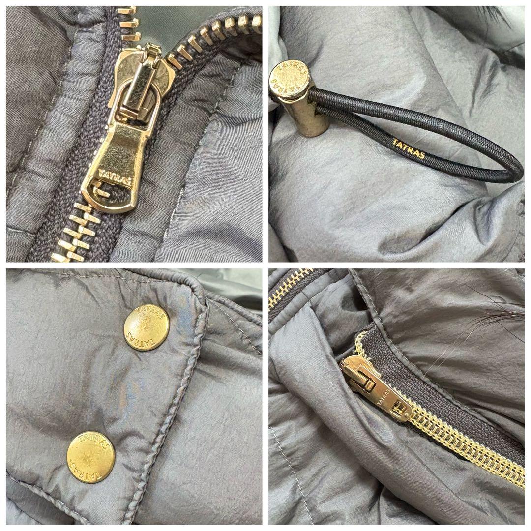 【美品】TATRAS タトラス ダウン ベスト M オルシエラ グレー 3way