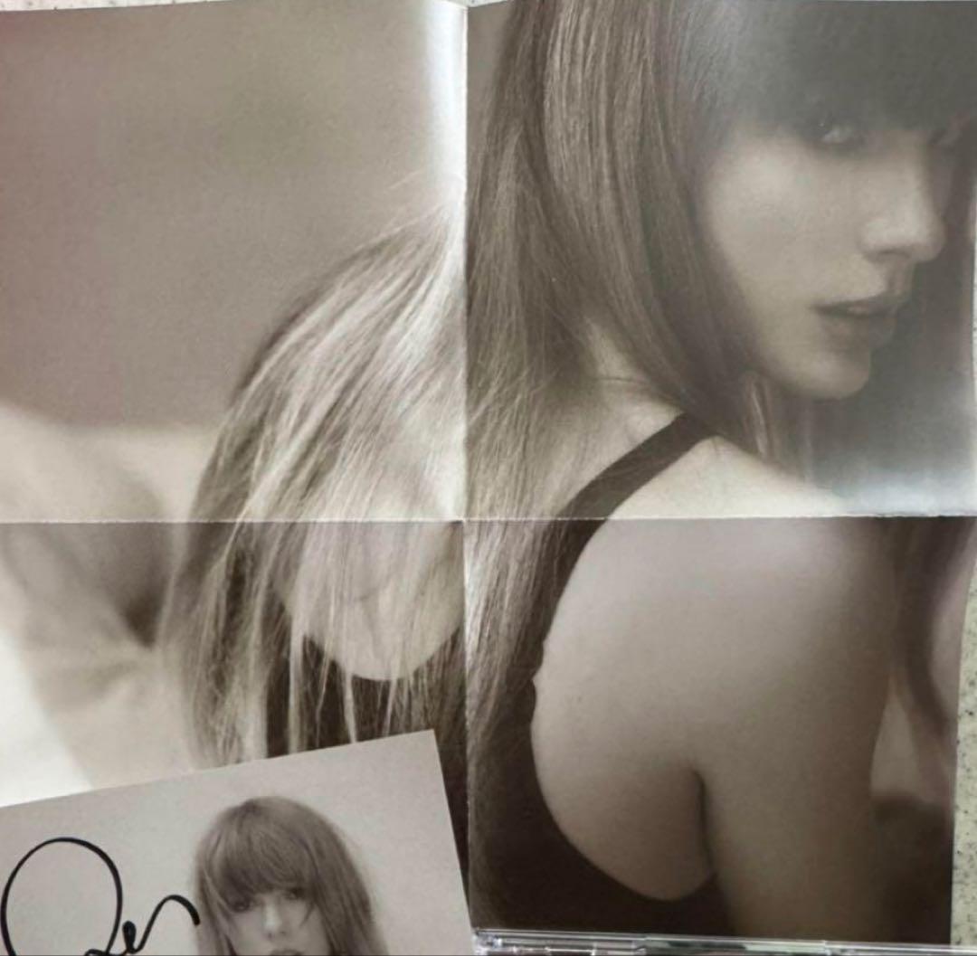 Taylor Swift TTPD直筆サイン入り テイラースウィフト