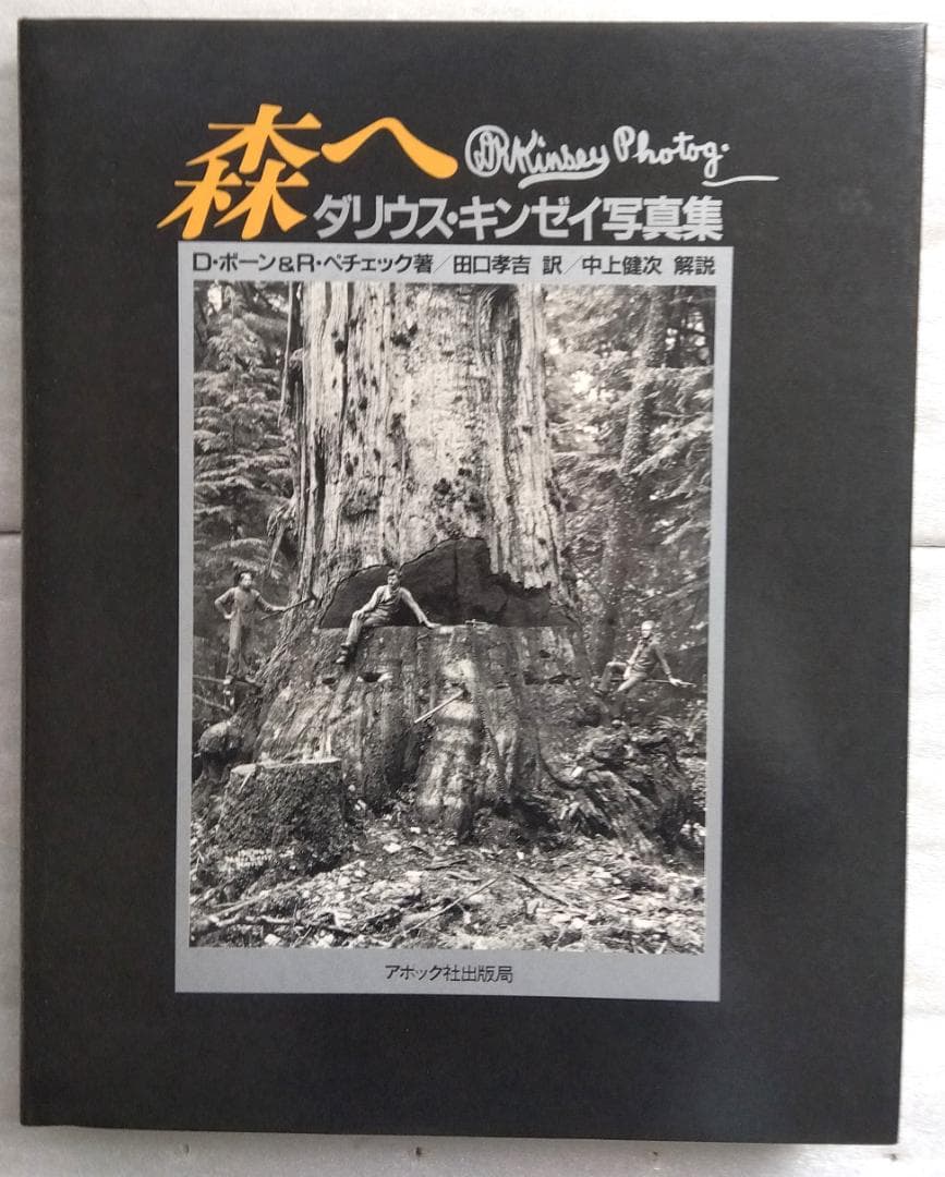 森へ　 ダリウス・キンゼイ写真集 ダリウス・キンゼイ D・ボーン　 Rペチェック